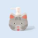 Dispensador jabón gato | FLU012