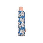 Paraguas plegable flores azul | GOT001