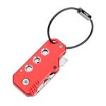 Llavero multiherramienta rojo | TRO113