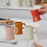 Set 4 tazas café caramel | BAL0554