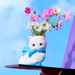 Jarrón gato | FLU019