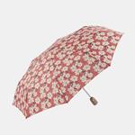 Paraguas plegable flores rojo | GOT003