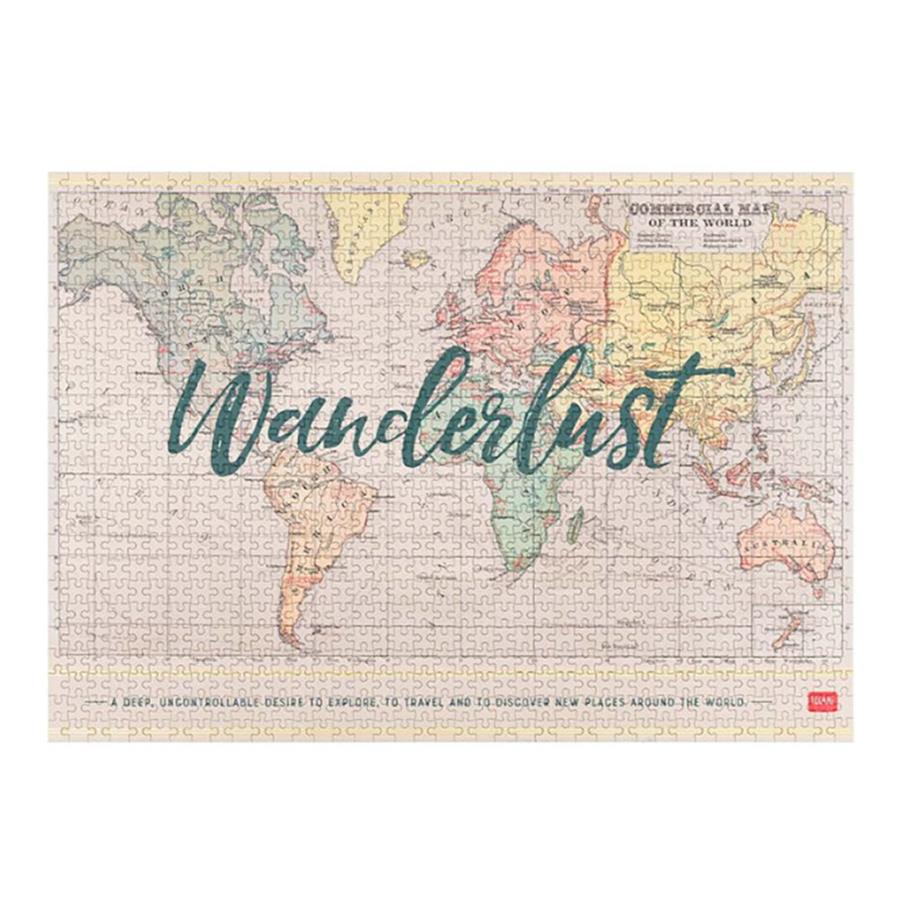 Puzzle 1000 piezas mapamundi | LEG0137