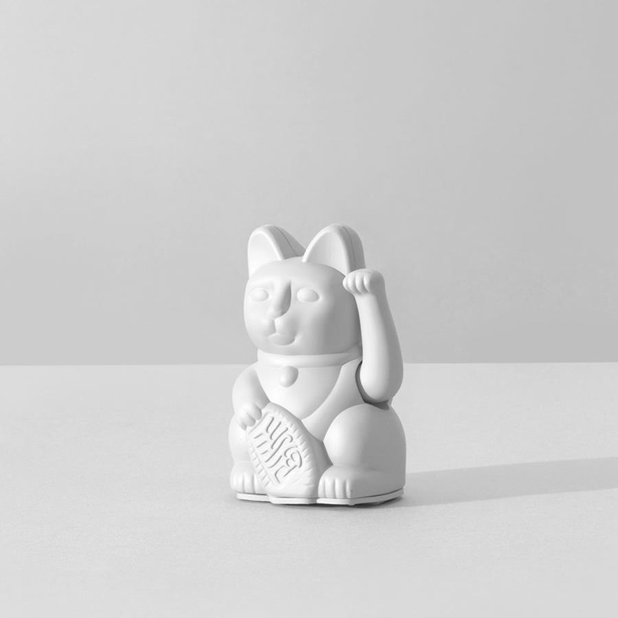 Mini Gato de la suerte blanco | DON032