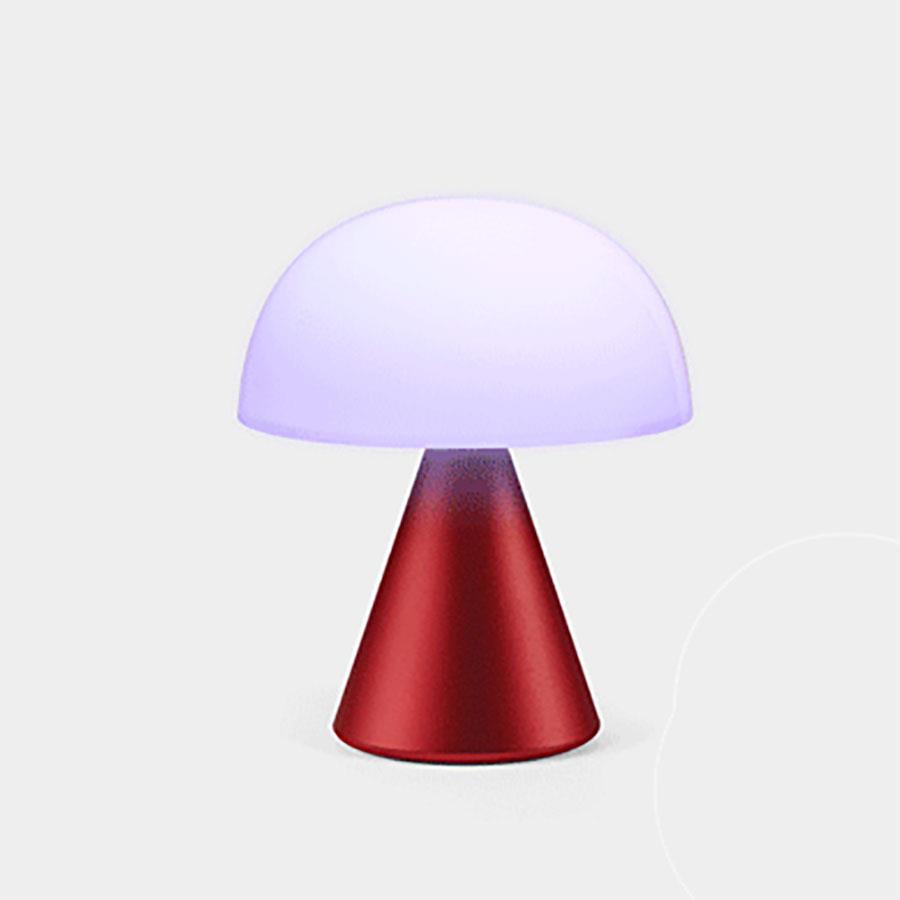 Lámpara recargable rojo | LEX0111
