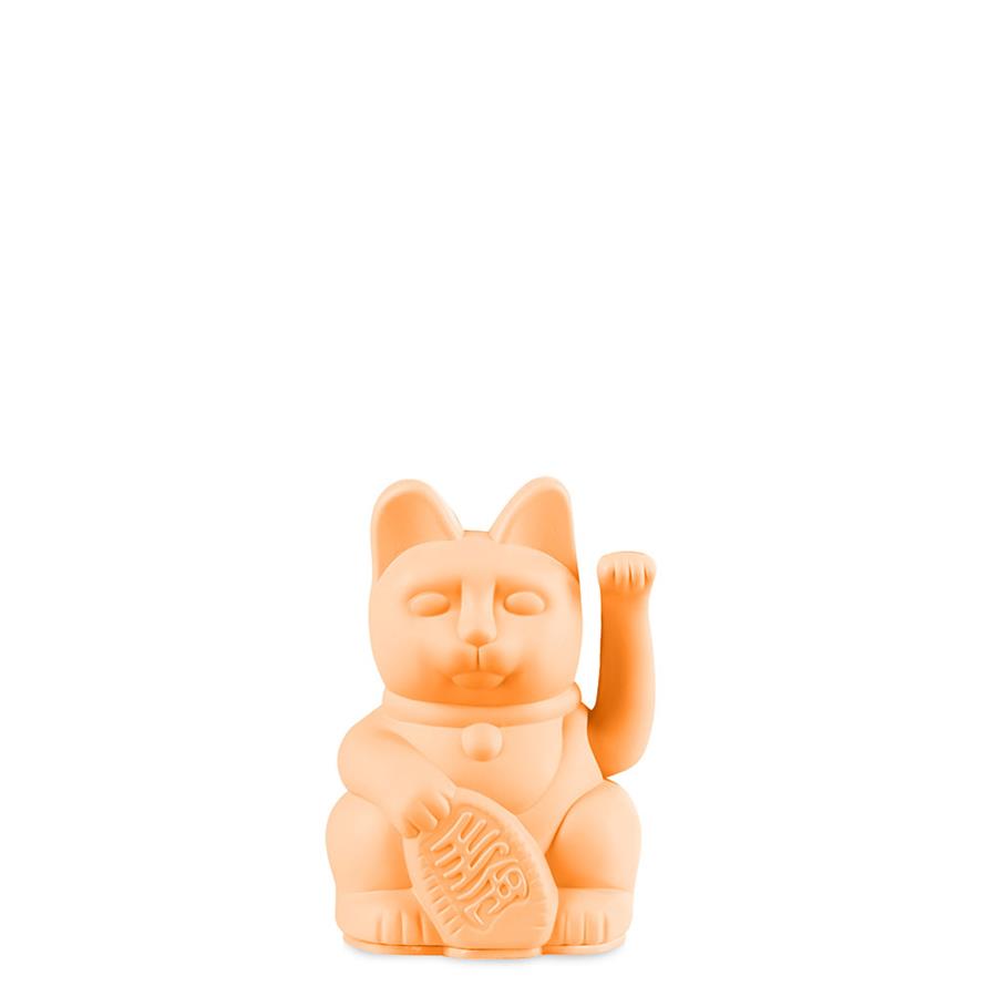 Mini Gato de la suerte melocotón | DON022