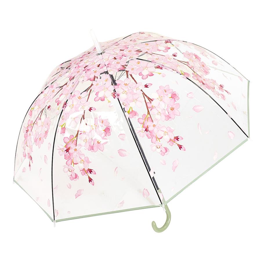 Paraguas transparente flores | CMP051