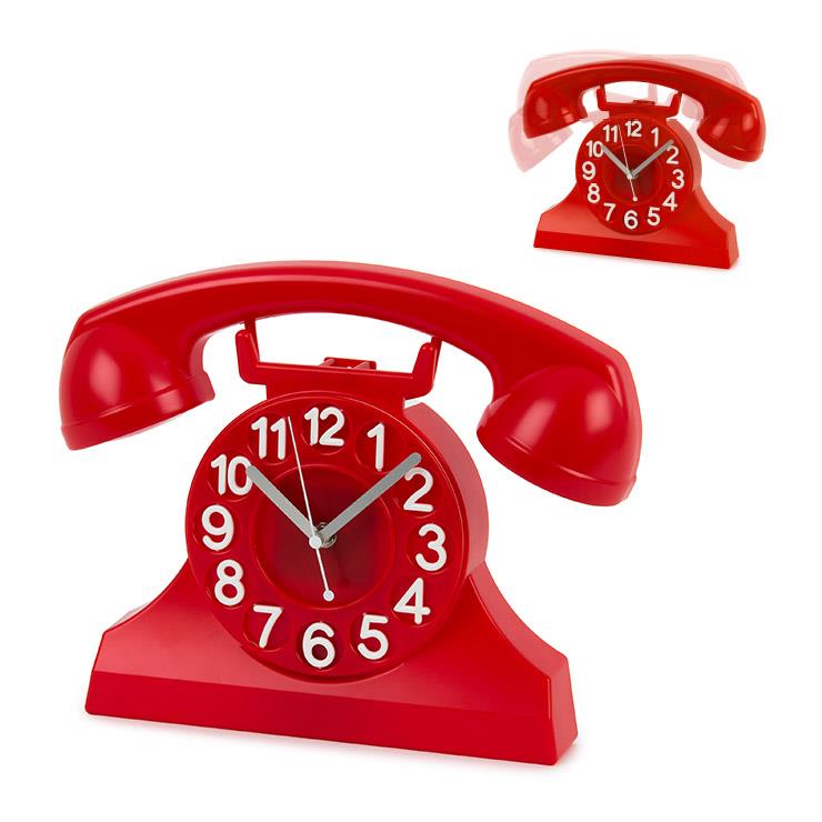 Reloj teléfono rojo | BAL0207