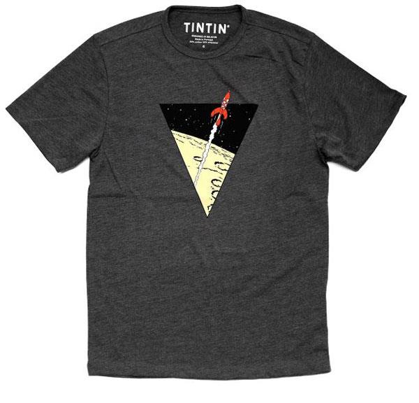 Camiseta Tintin cohete | TIN0143