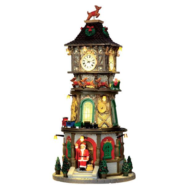 Torre del reloj navideña | LEM0053