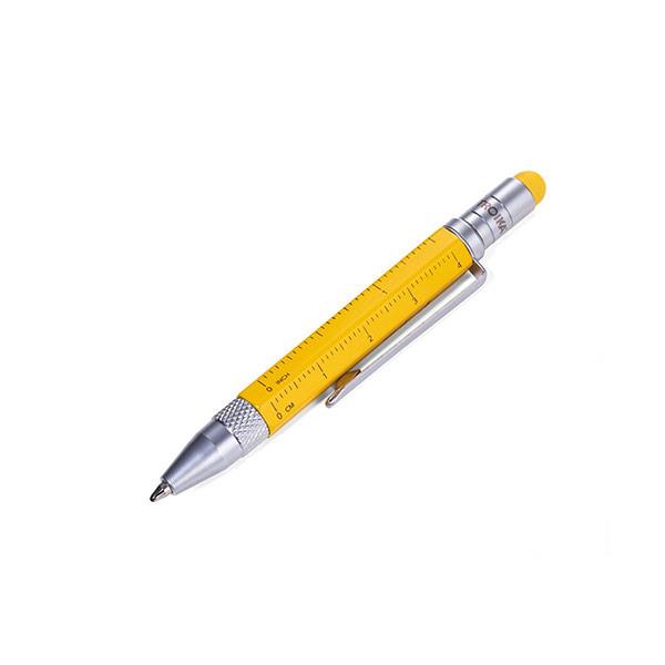Mini bolígrafo multifunción amarillo | TRO052