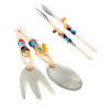 Cubiertos ensalada nadadores | PYL0091