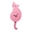Reloj péndulo gato rosa | FIS104