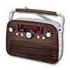 Radio vintage grande madera | SAN004