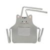 Delantal gato blanco infantil | BAL0490