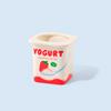 Jarrón yogurt fresa | FLU022