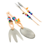 Cubiertos ensalada nadadores | PYL0091