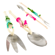 Cubiertos ensalada nadadores | PYL0092