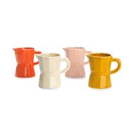 Set 4 tazas café caramel | BAL0554