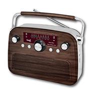 Radio vintage grande madera | SAN004