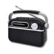 Radio vintage 70's negra | SAN010