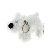 Llavero peluche Milú | TIN0203