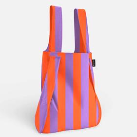 Bolsa + Mochila roja y púrpura | NOT037