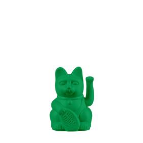 Mini Gato de la suerte verde | DON025