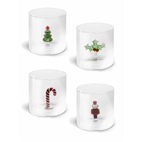 Set 4 vasos navidad | WD021
