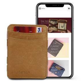 Cartera mágica camel | HUN002