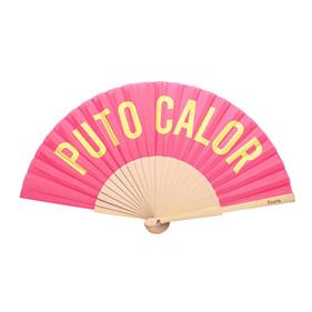 Abanico Puto Calor rosa | FIS099