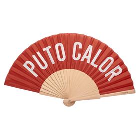 Abanico Puto Calor rojo | FIS096