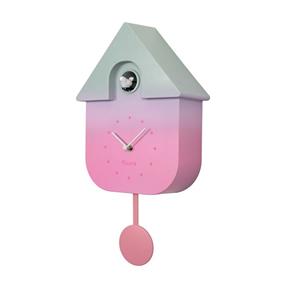 Reloj cuco rosa bitono | FIS137