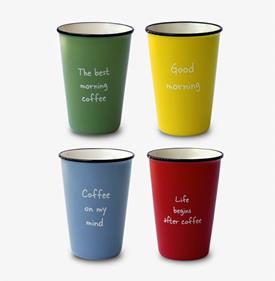 Set 4 tazas café | WD016