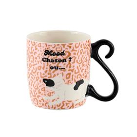 Taza gato marrón | DLP0158