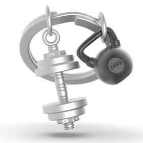 Llavero gimnasio | MTM014