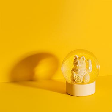 Bola Maneki Neko amarillo | DON028