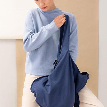 Bolsa + Mochila azul marino | NOT003