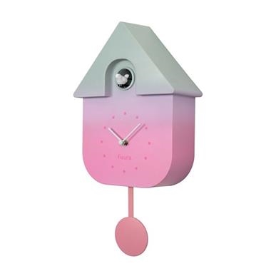 Relojes Decorativos Reloj De Pared Infantil El Corte Ingles Reloj Infantil  Rosa Y Azul Con Diseño De Leopardo 23 Cm